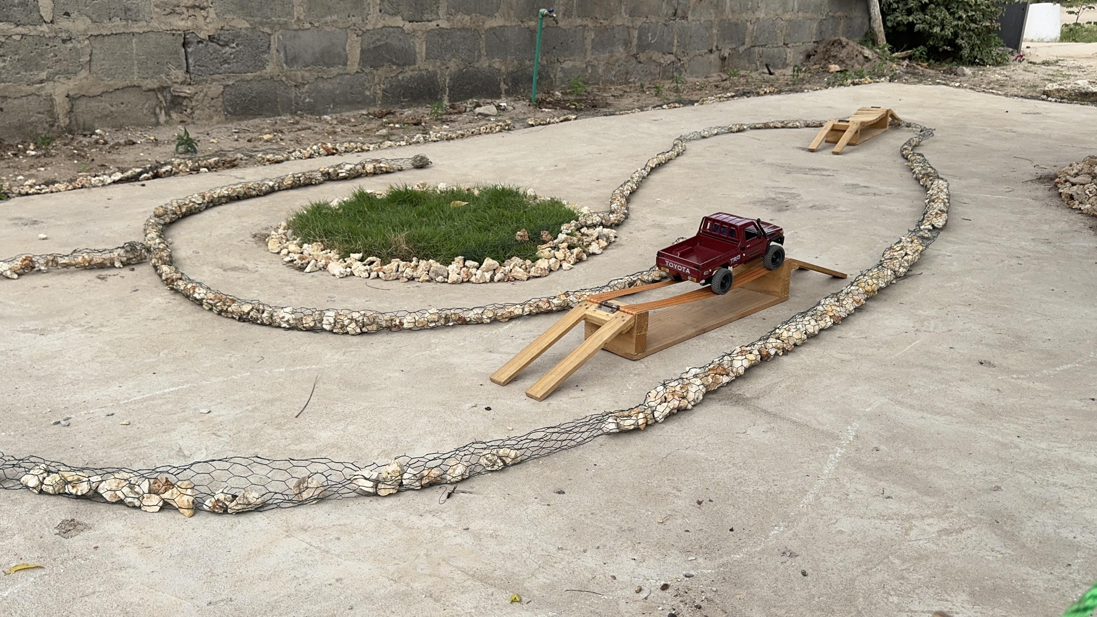 RC course at the park